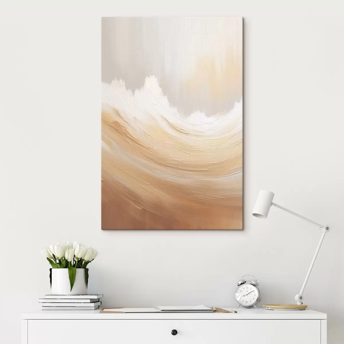 Glezna Abstraktie smilšu kalni s45474