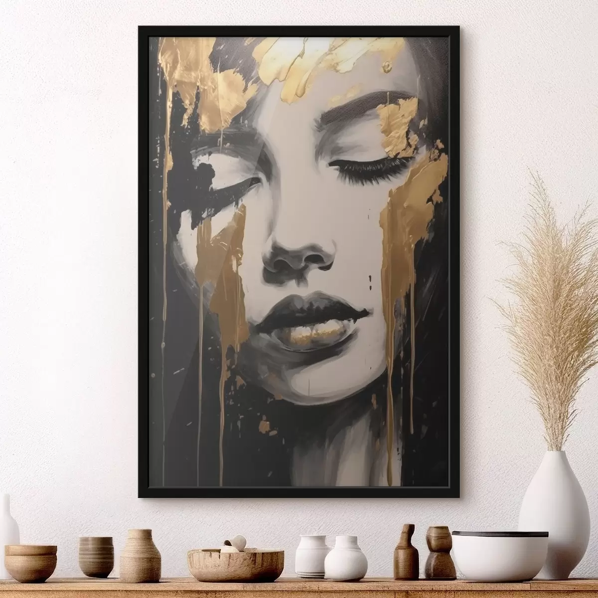 Plakāts Sievietes portrets f45468