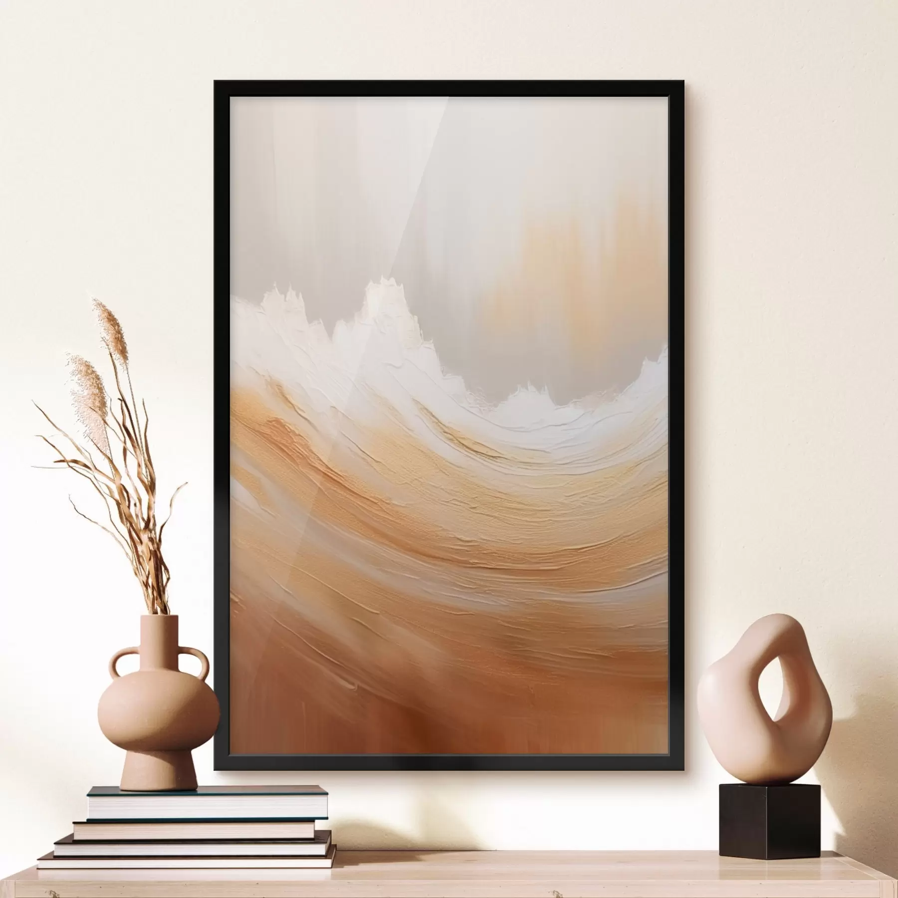 Fototapetes Abstraktie smilšu kalni f45474