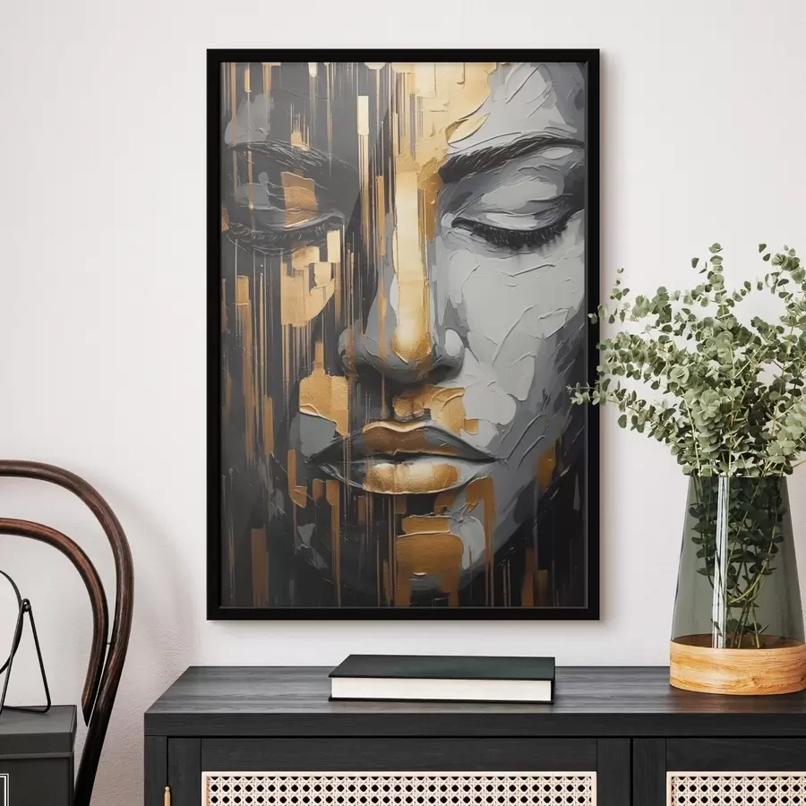 Fototapetes Abstrakts sievietes portrets f45475