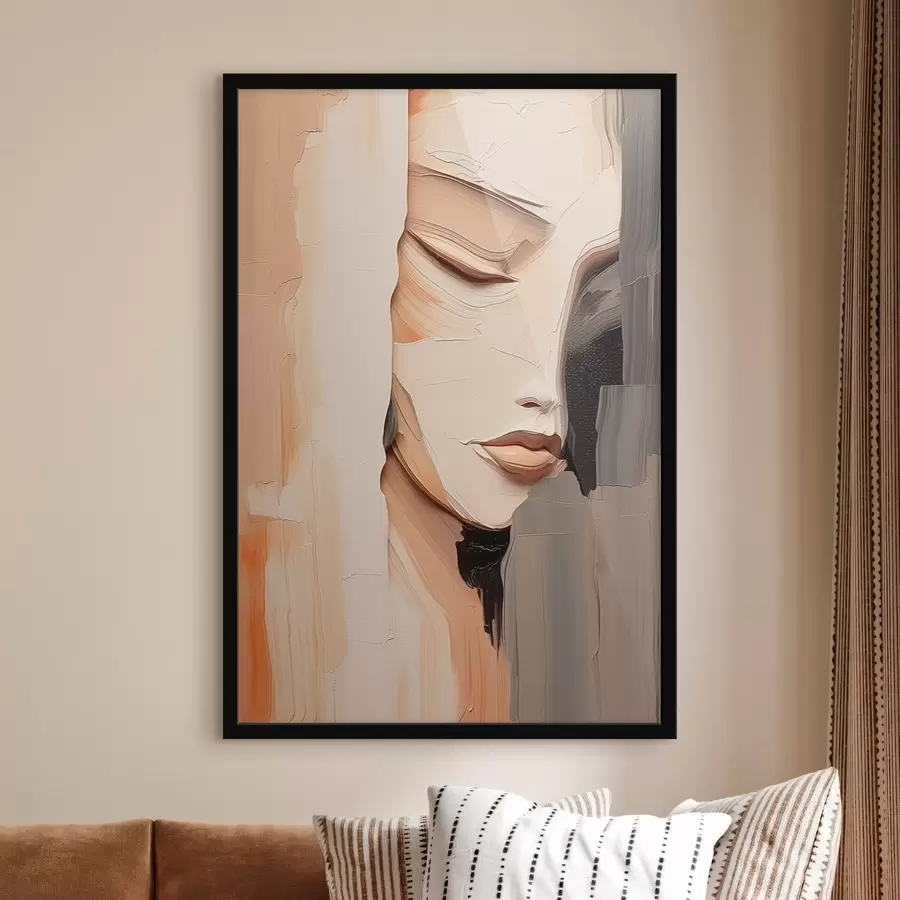 Fototapetes Abstrakts sievietes portrets f45478