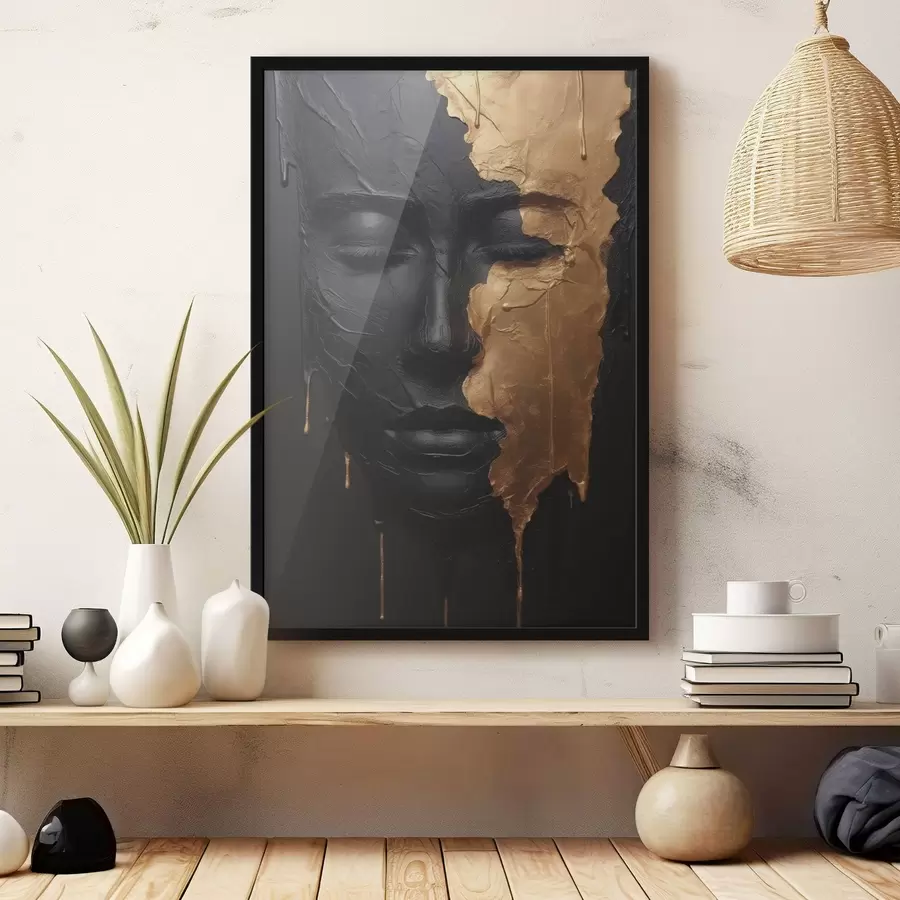 Fototapetes Abstrakts sievietes portrets f45480