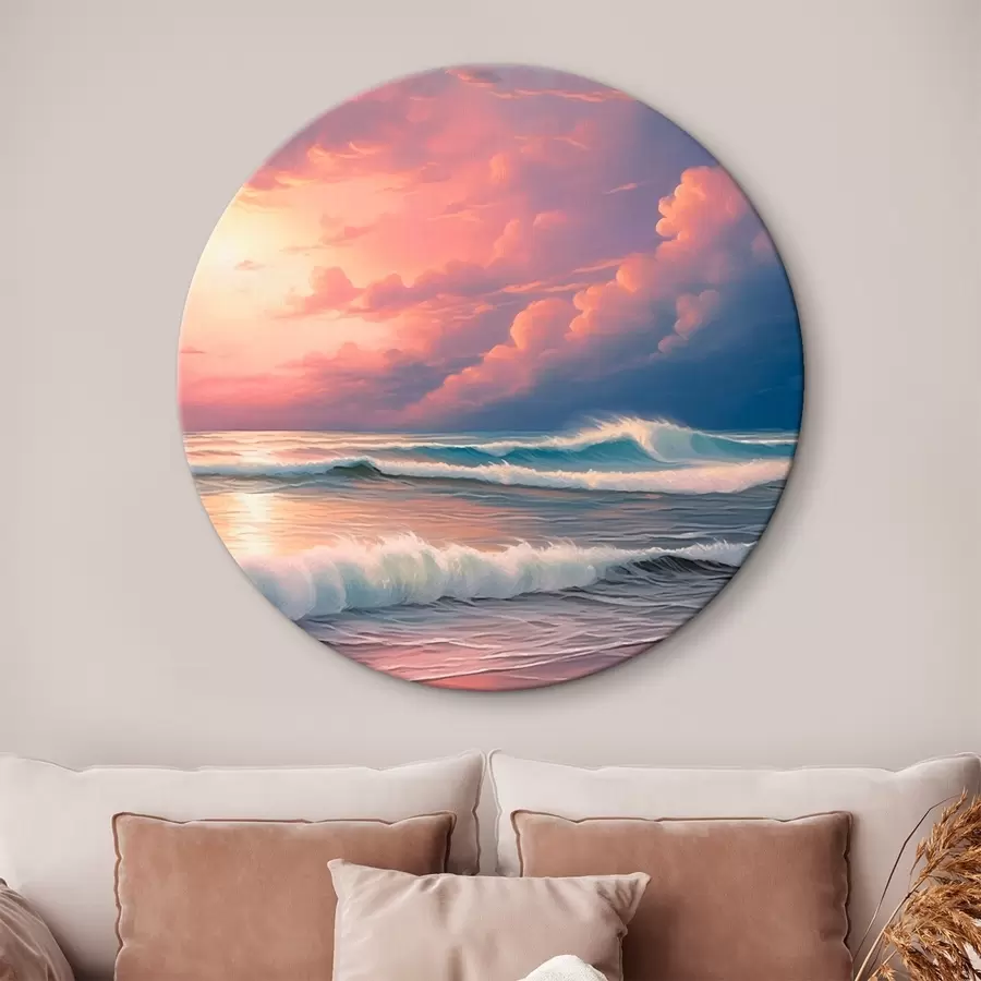 Glezna Saulriets jūrā r45463