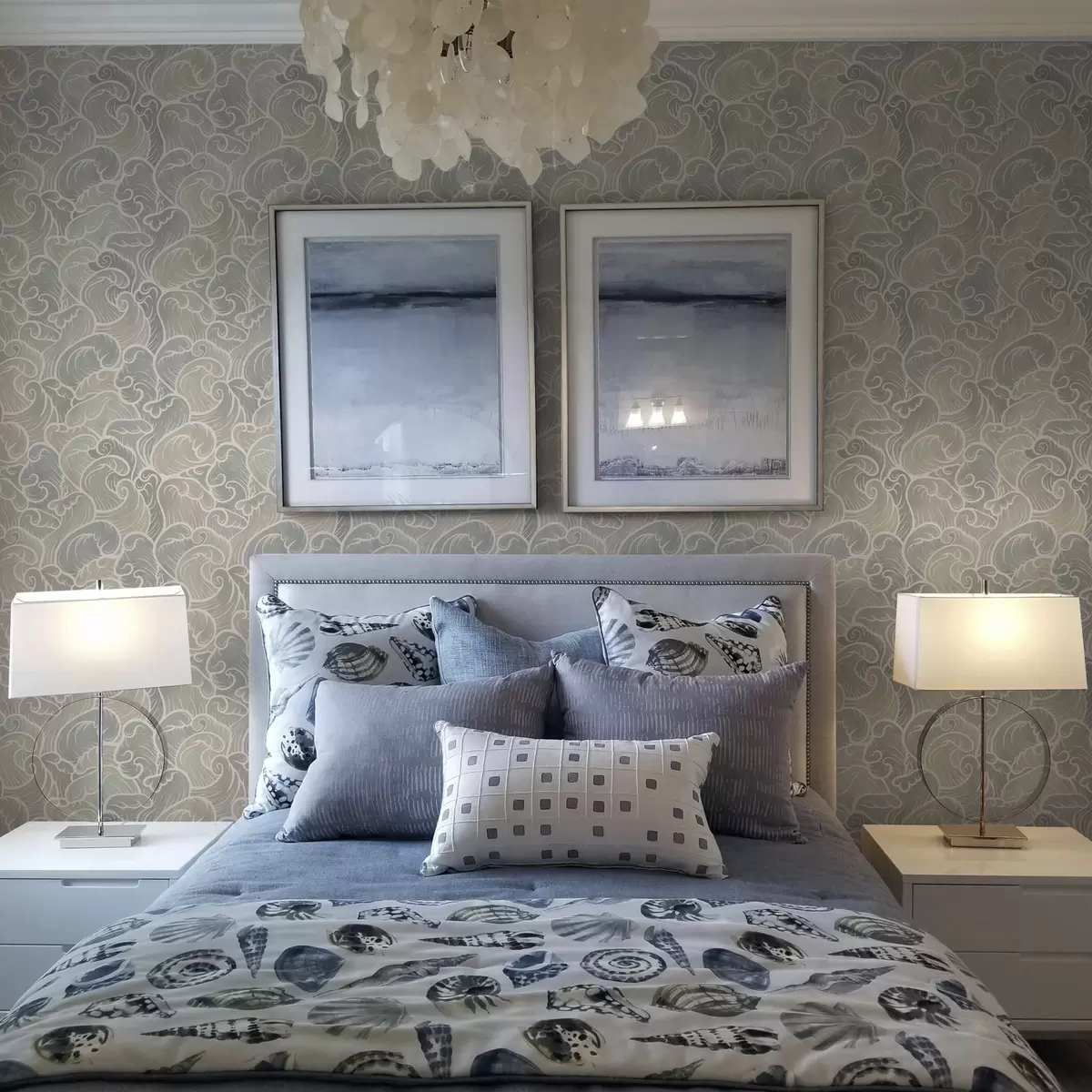 Tapetes Abstraktie viļņi pasteļtoņos a00285