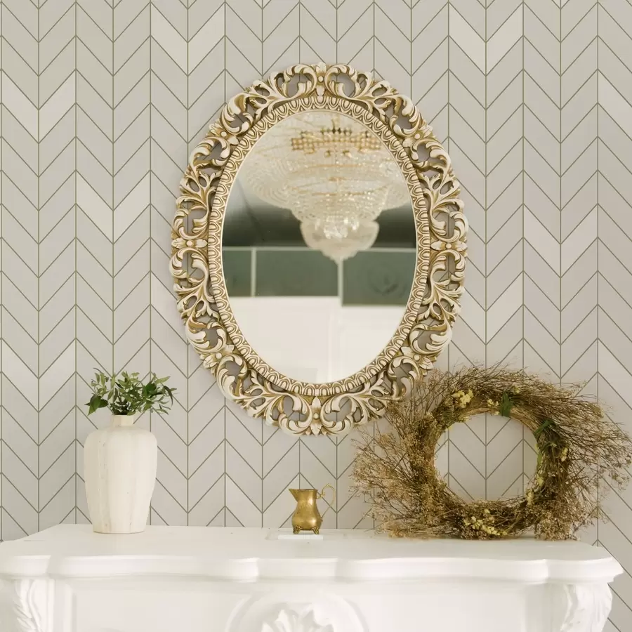 Fototapetes Ģeometriskais raksts ar plānām līnijām a00487