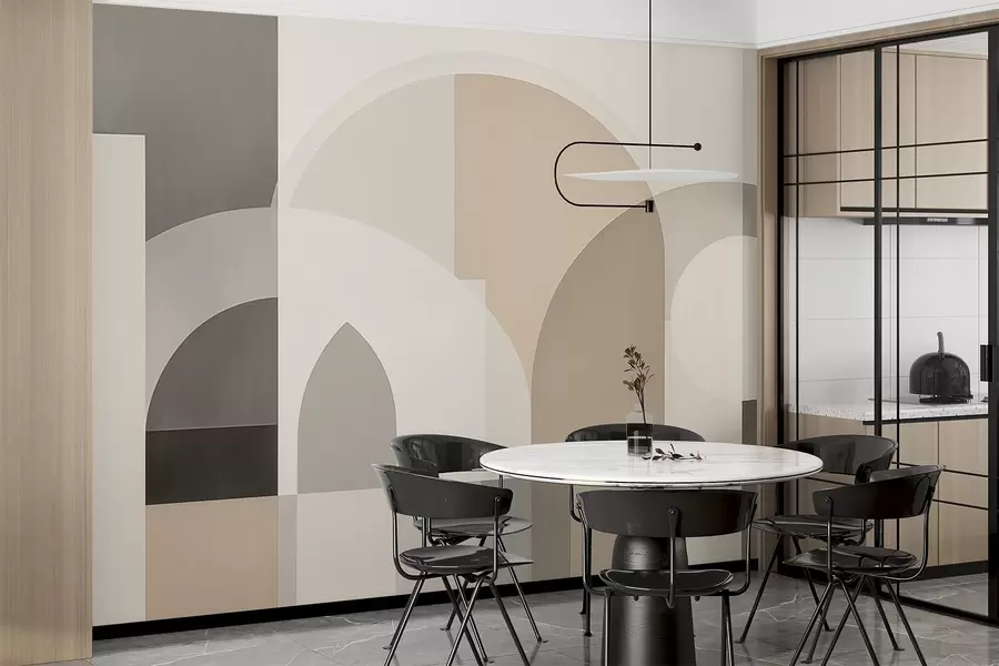 Fototapetes Abstraktā abstraktā ģeometrija w04440