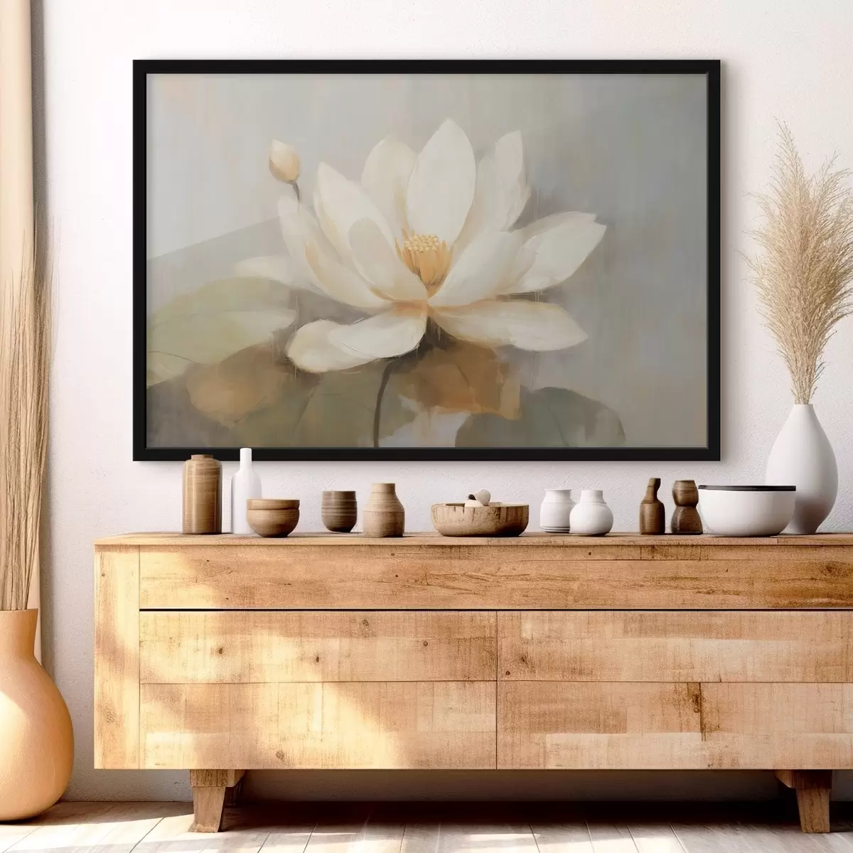 Plakāts Liels lotosa zieds f45618