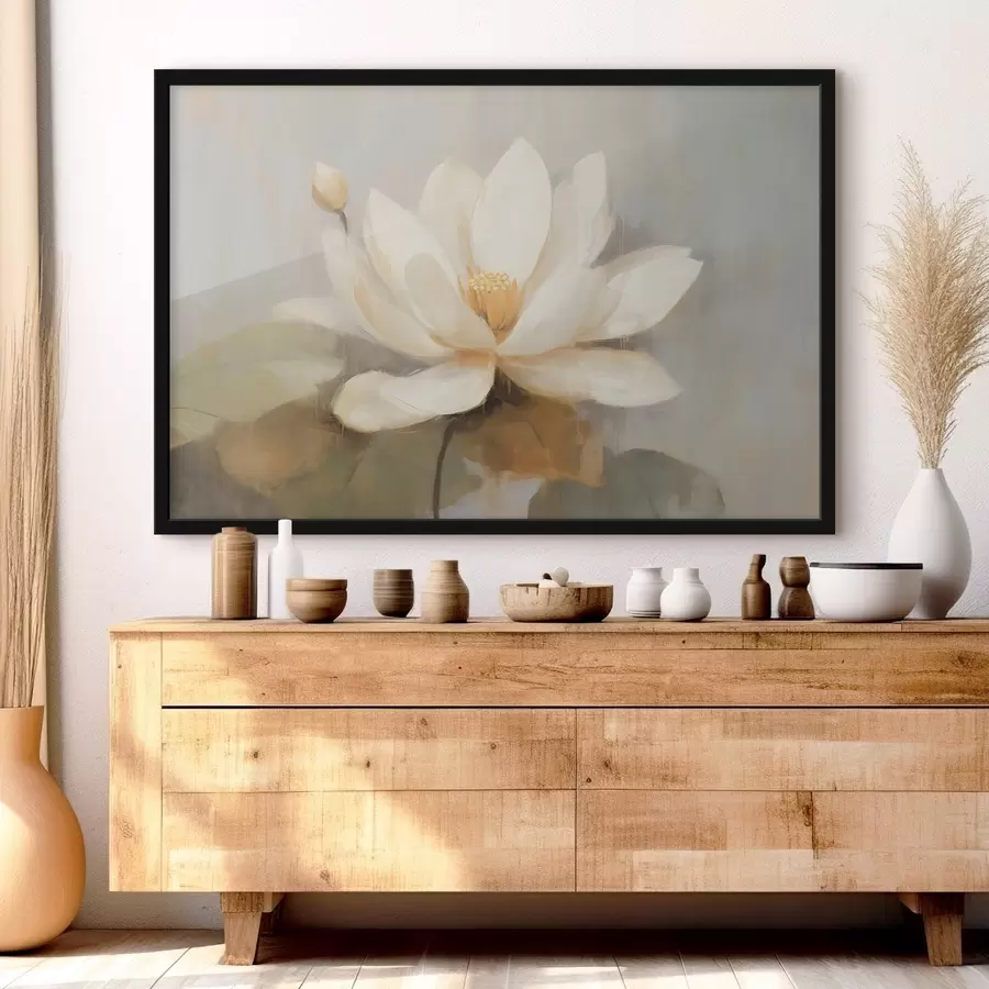 Fototapetes Liels lotosa zieds f45618