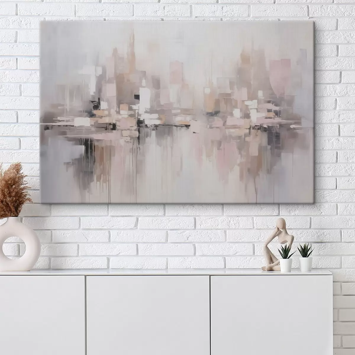 Glezna Abstraktā pilsēta s45602