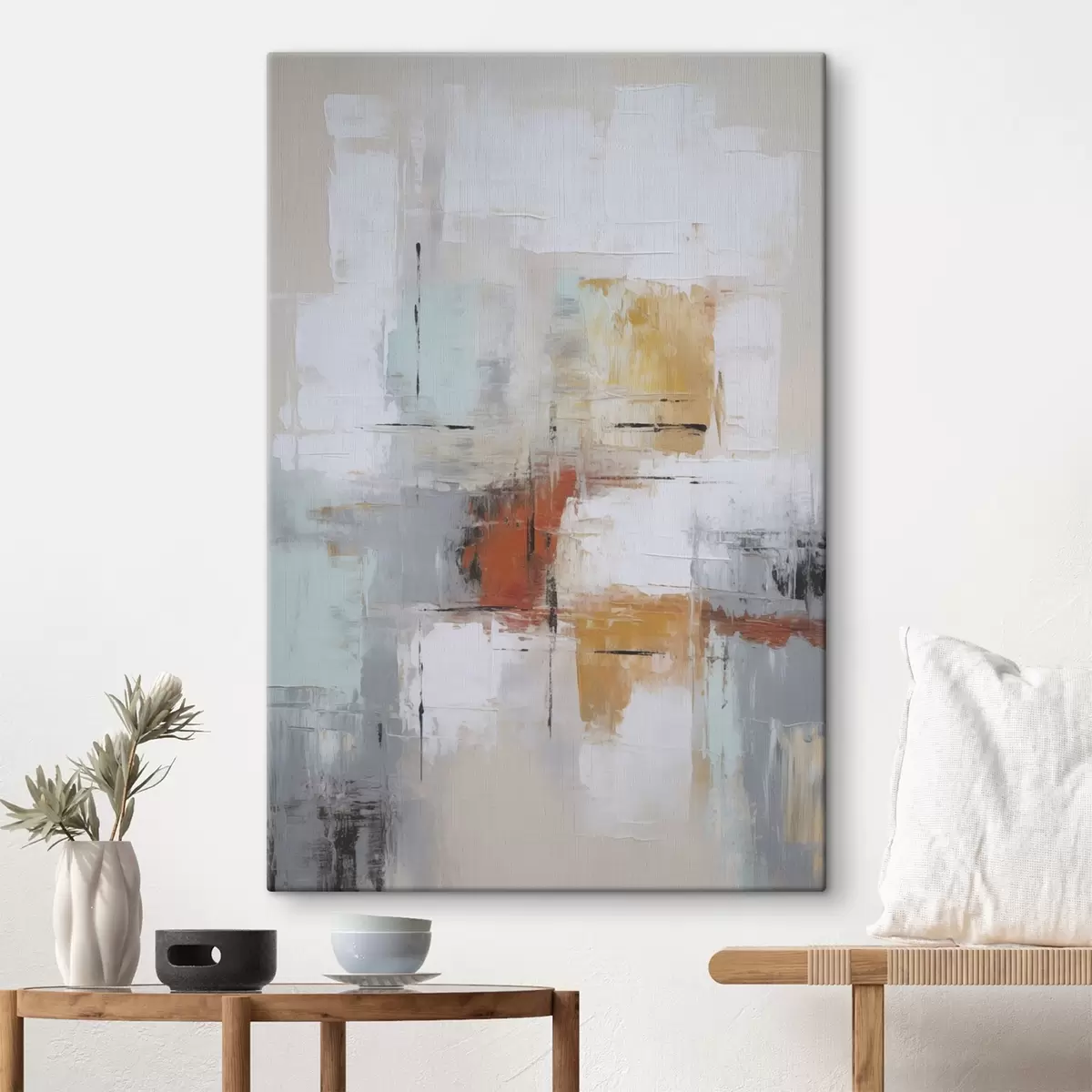 Glezna Glezniecības un nobrāzumu imitācija abstrakcija s45634