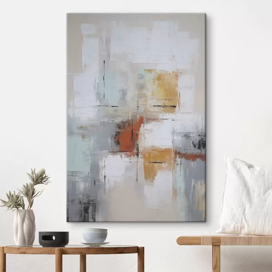 Glezna Glezniecības un nobrāzumu imitācija abstrakcija s45634