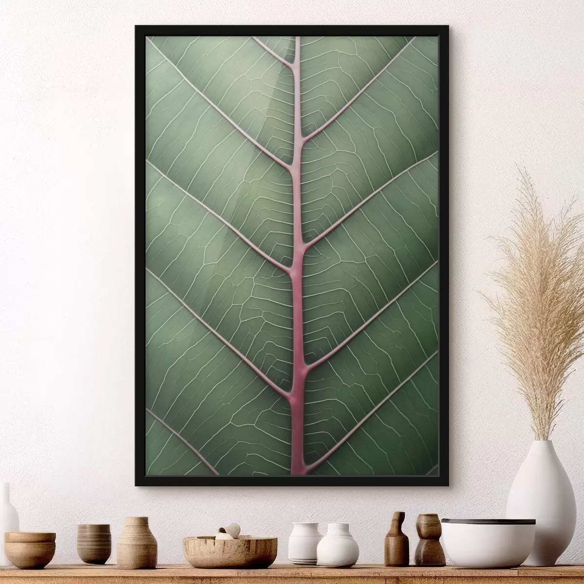 Plakāts Lapas ar dzīslām f45603
