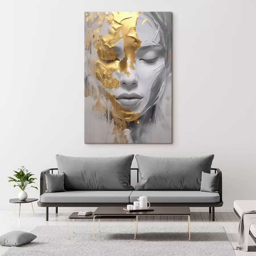 Glezna Sievietes abstraktais portrets s45448