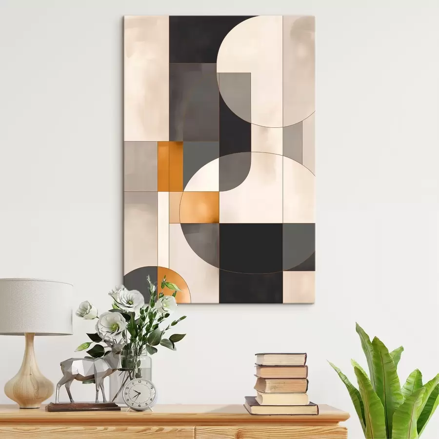 Glezna Ģeometriskā abstrakcija s45585