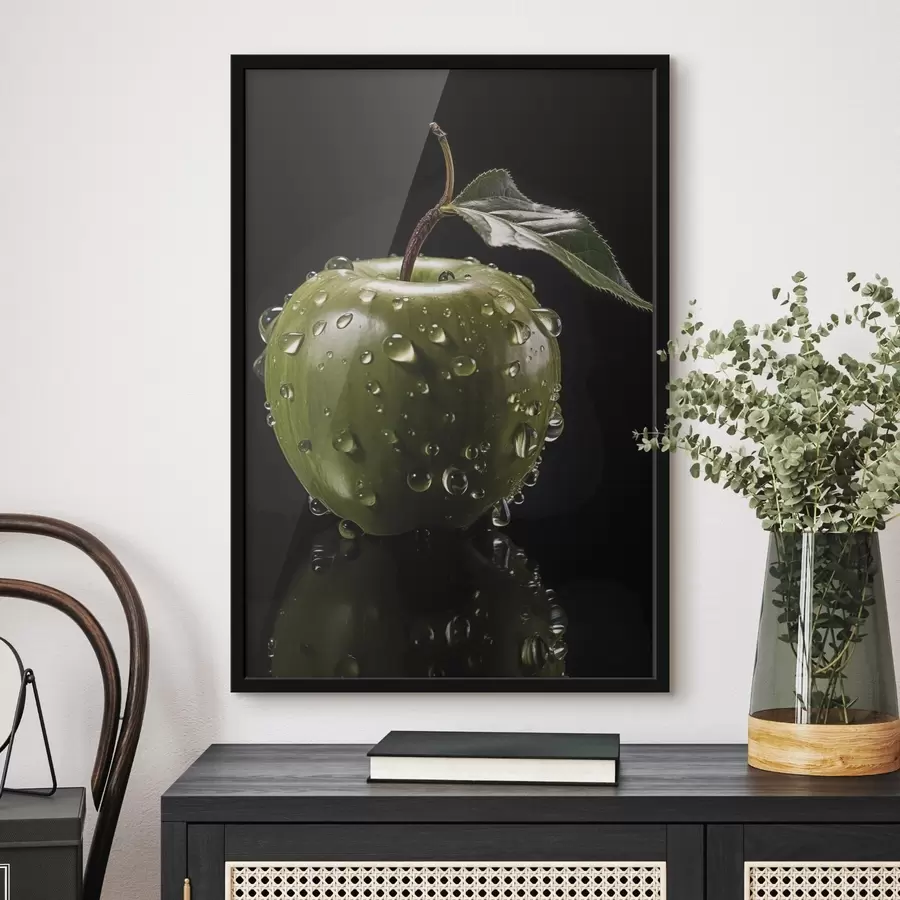 Fototapetes Liels koks uz kalna zem zvaigžņotām debesīm f45506