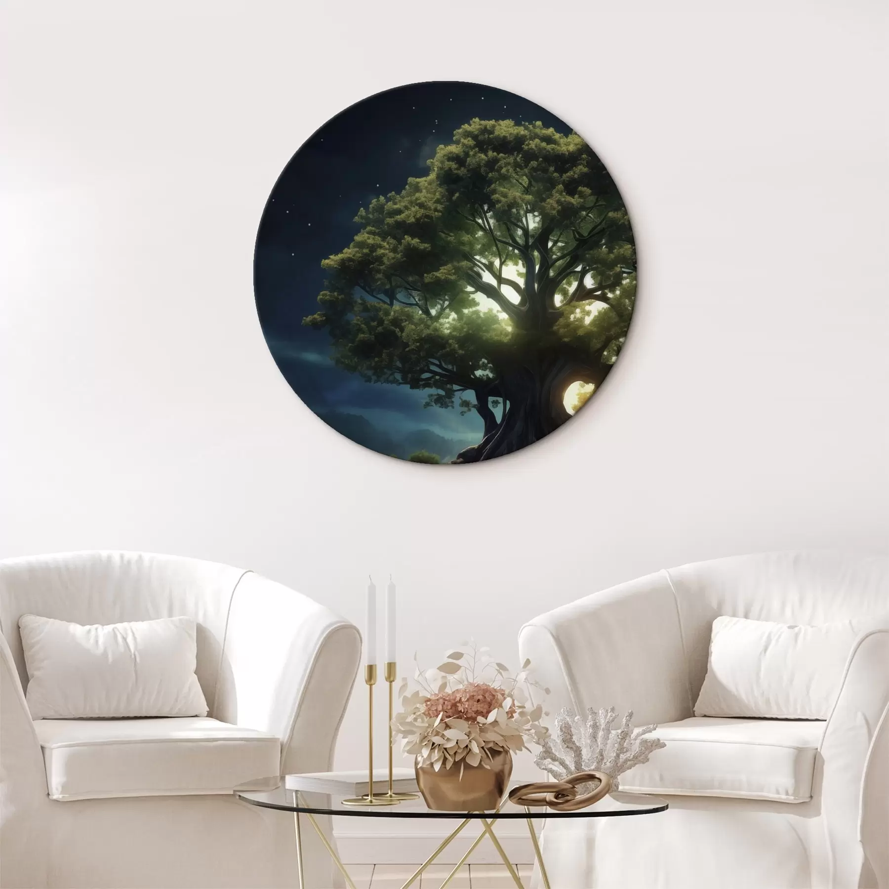 Glezna Zaļš ābols ar ūdens pilieniem r45510