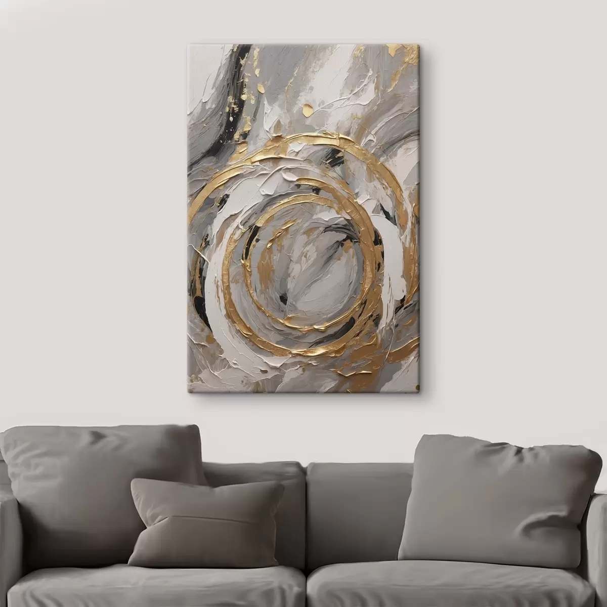 Glezna Balts ponijs ar rozā krēpi un ziediem s45487