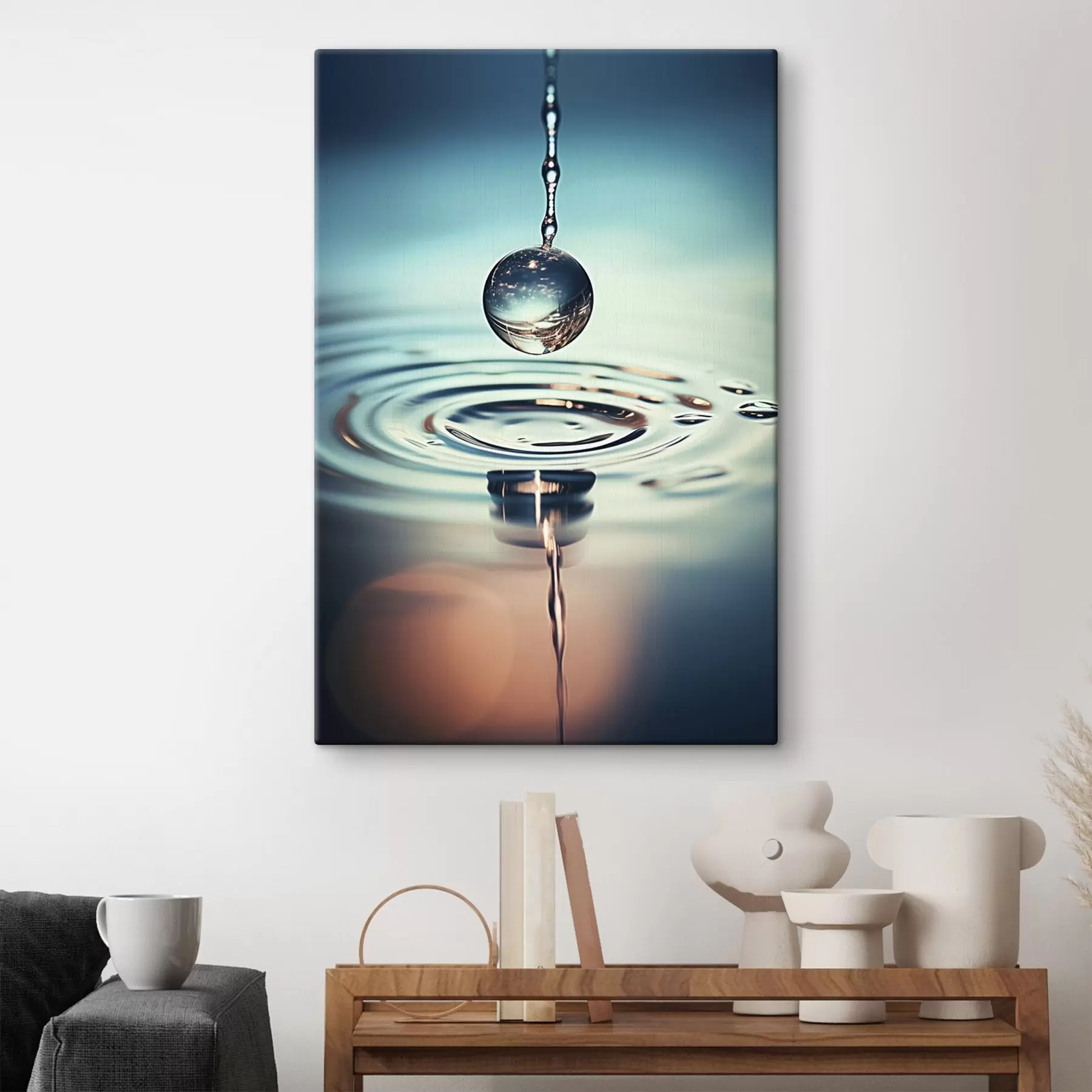 Glezna Spilgti sarkani ķirši saulē s45501