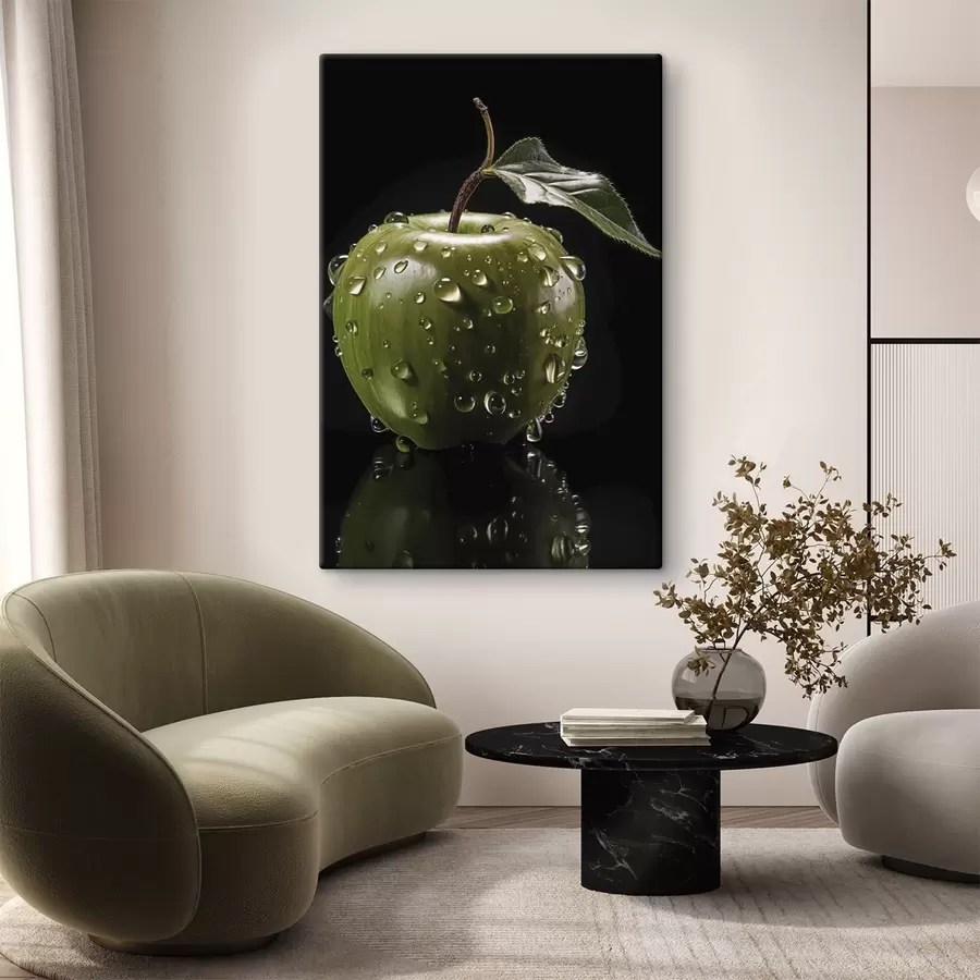 Glezna Liels koks uz kalna zem zvaigžņotām debesīm s45506