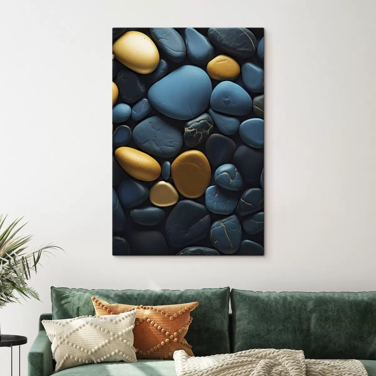 Glezna Abstraktas vertikālas krāsainas līnijas s45512