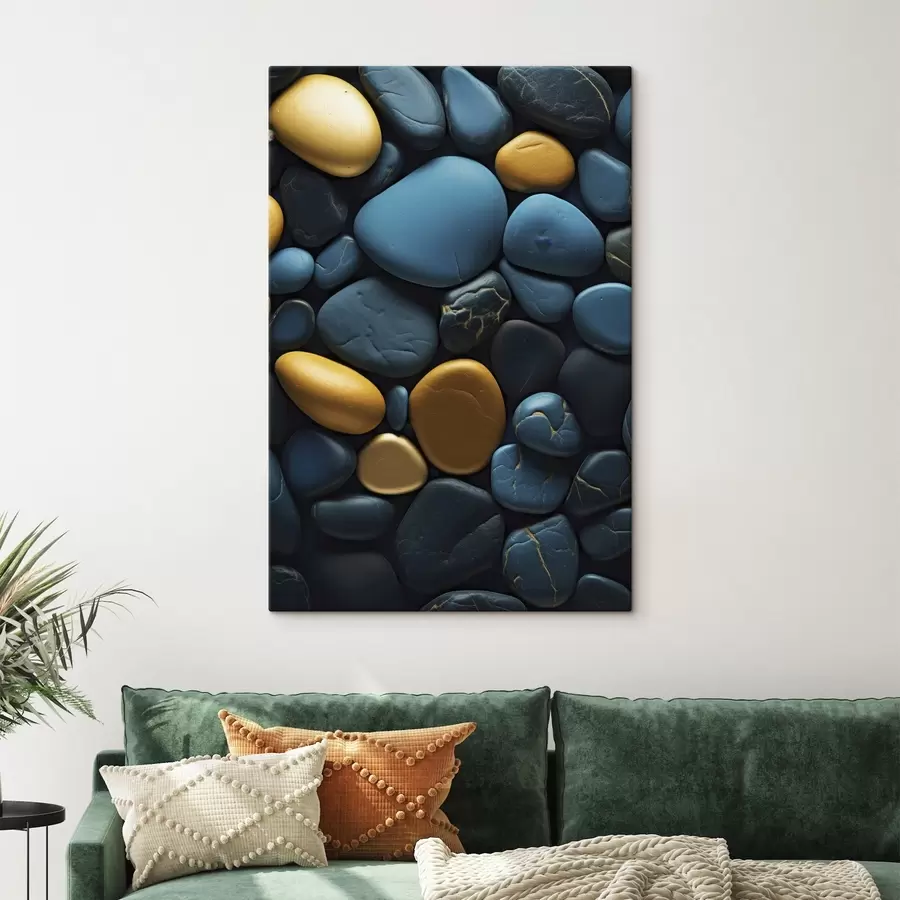 Glezna Abstraktas vertikālas krāsainas līnijas s45512