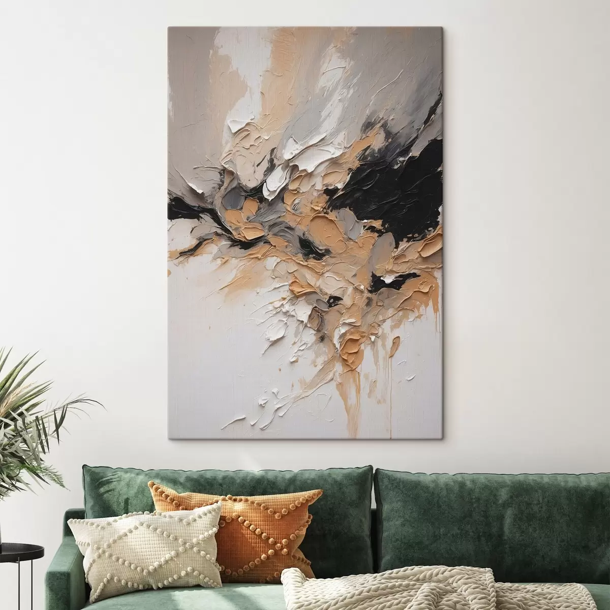 Glezna Abstrakta tekstūra ar krāsu triepieniem s45619