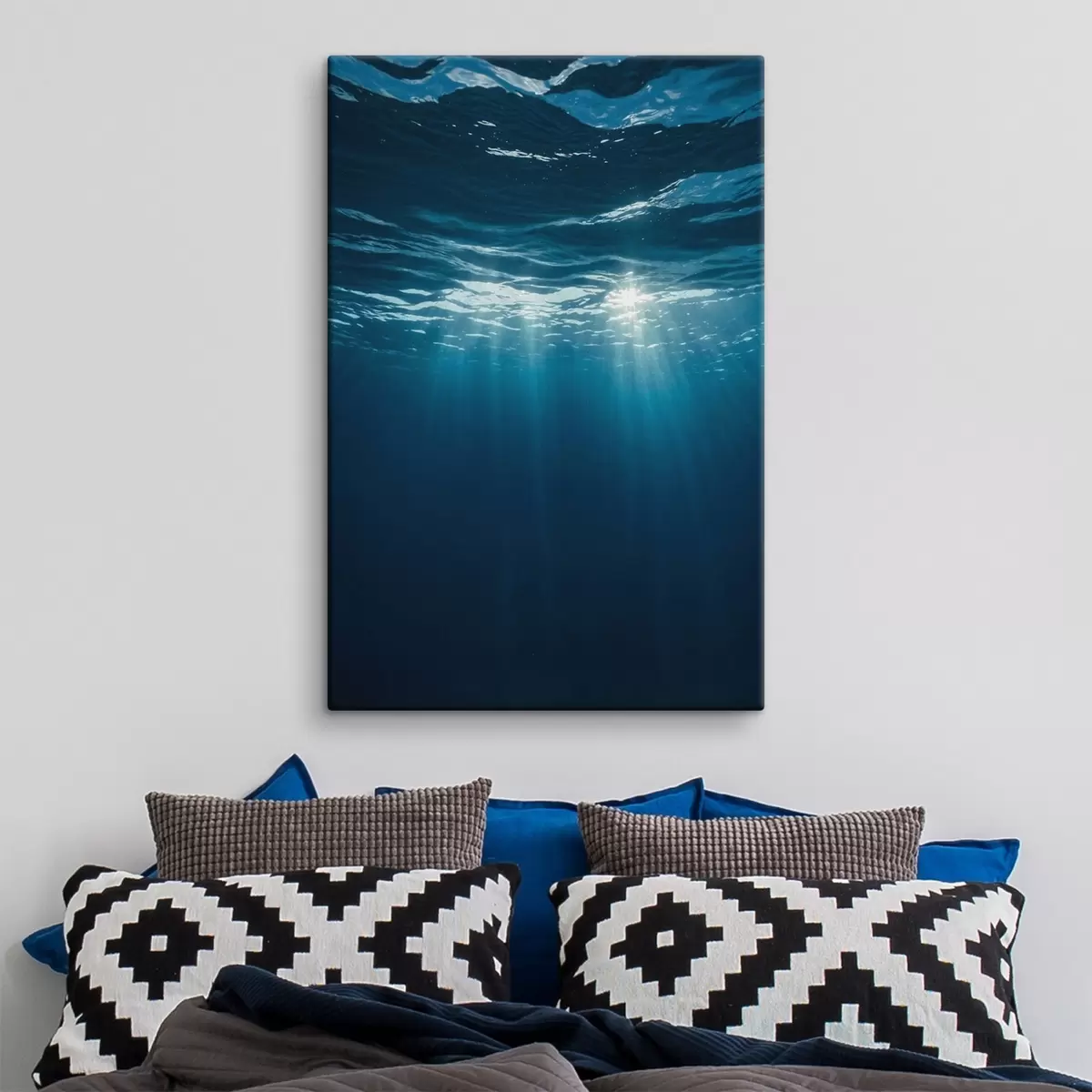 Glezna Saules stari zem ūdens virsmas s45625