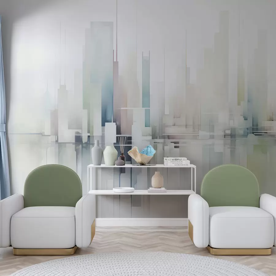 Fototapetes Abstraktā pilsēta w04488