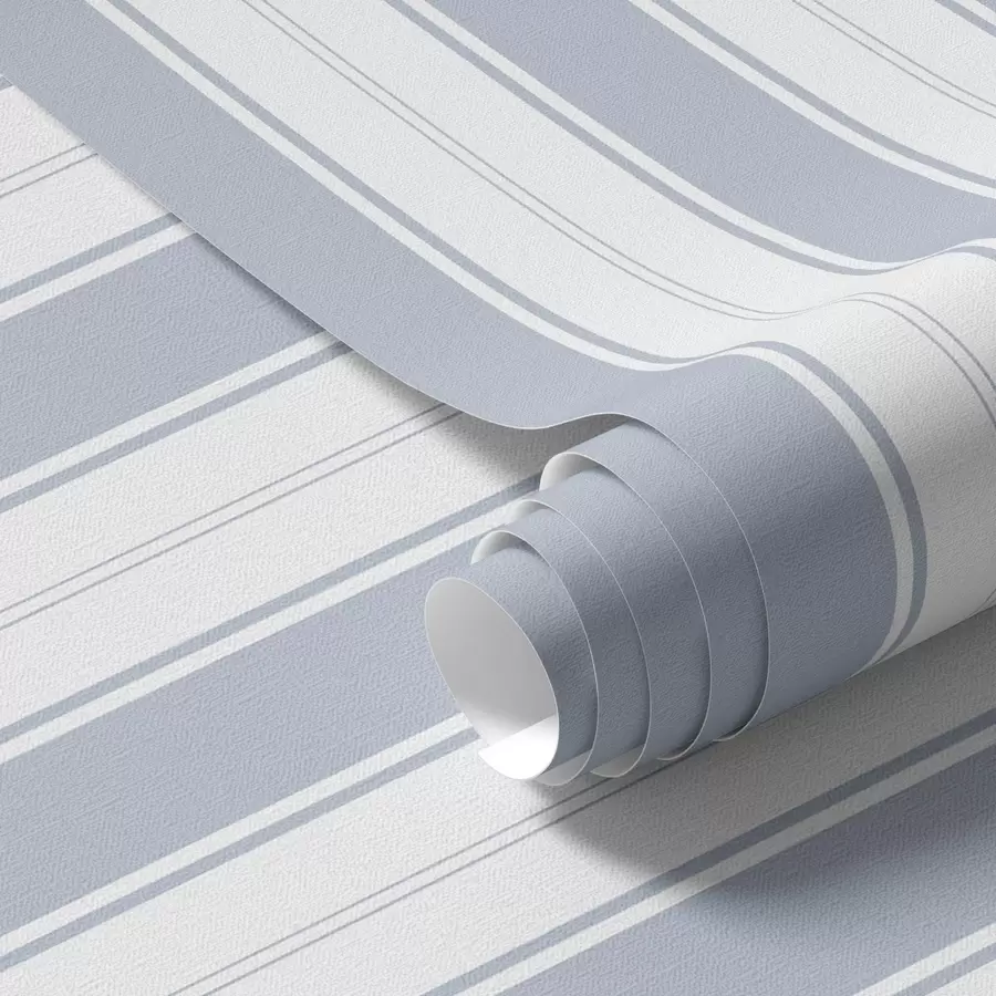 Fototapetes Versija ar atkārtojošām pelēki zilu toņu svītrām a00517