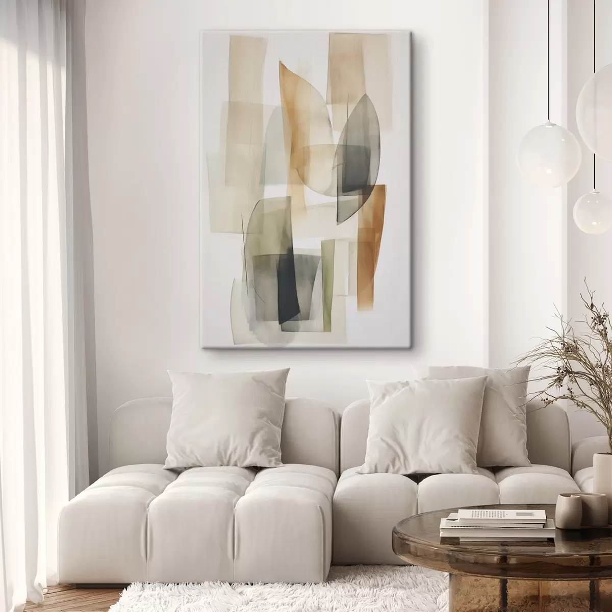 Glezna Abstrakcija plankumi imitācija akvarelis s45669