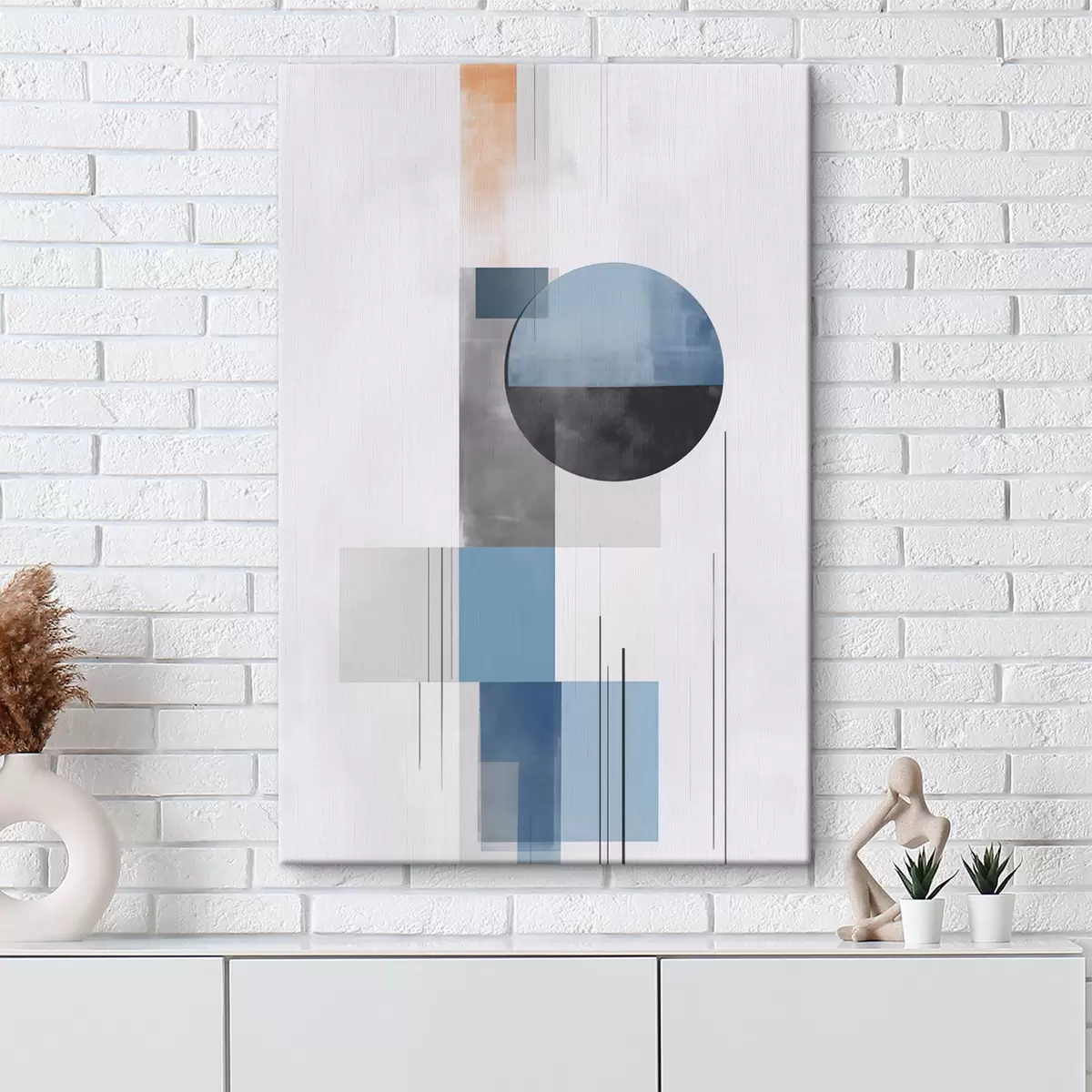 Glezna Ģeometriskā abstrakcija s45680