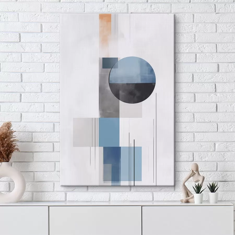 Glezna Ģeometriskā abstrakcija s45680