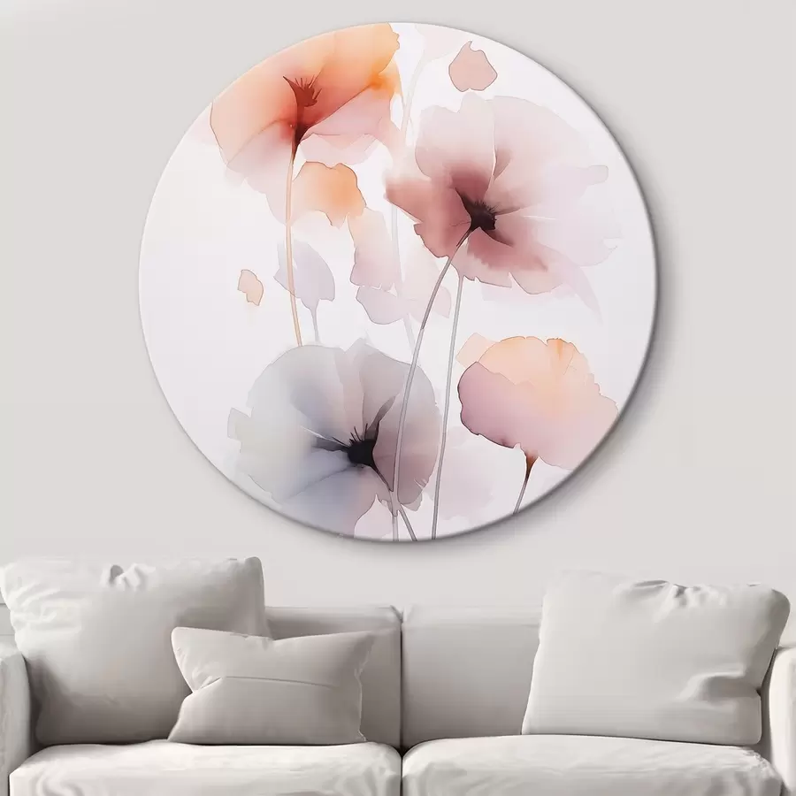 Glezna Abstrakti ziedi r45682