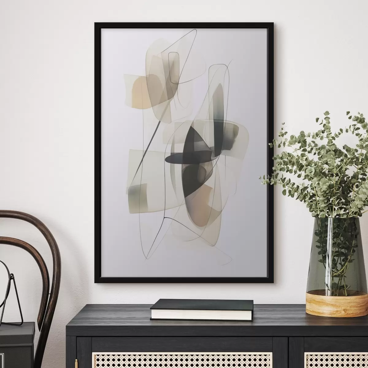 Plakāts Abstrakcijas plankumi f45670