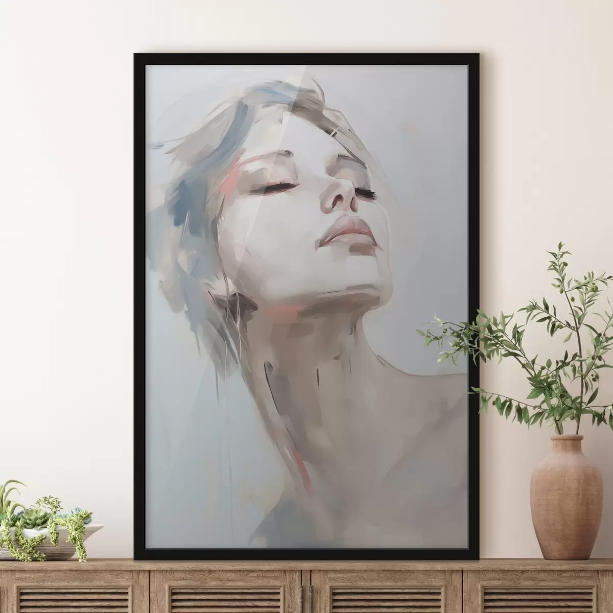 Plakāts Meitenes portrets f45671