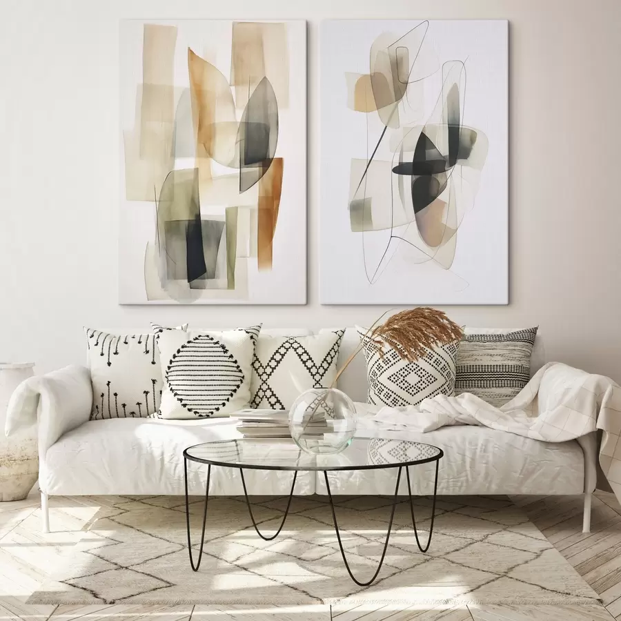 Glezna Abstrakcija plankumi imitācija akvarelis m00674