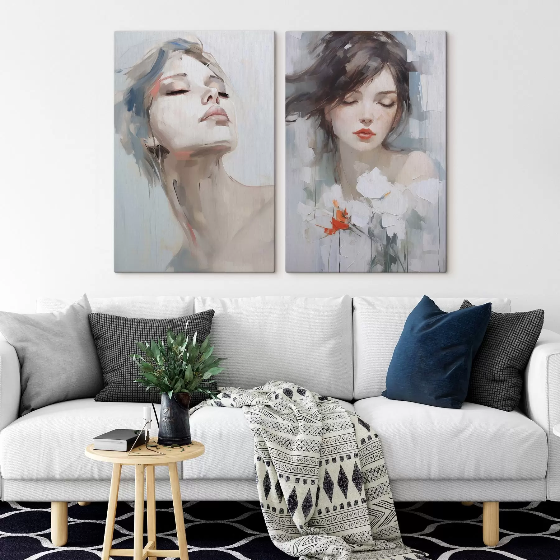 Glezna Sievietes portrets m00675