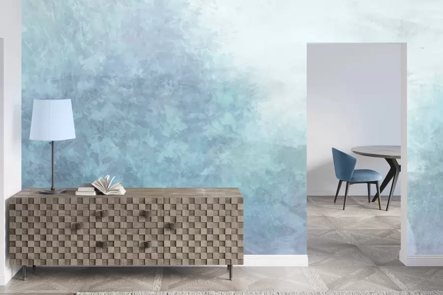 Fototapetes  Lapu imitācija uz betona sienas w04468v1