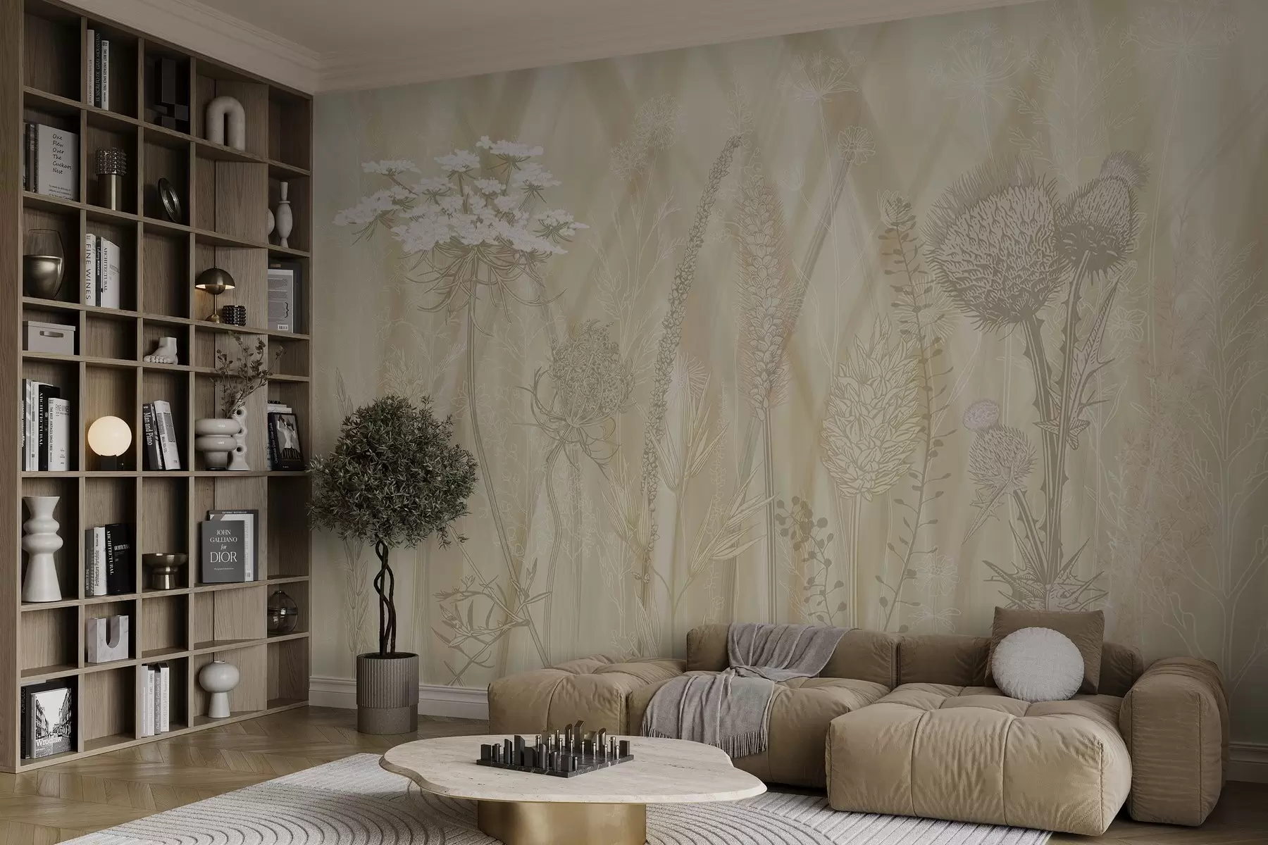 Fototapetes Zāles un herbāriji w04473