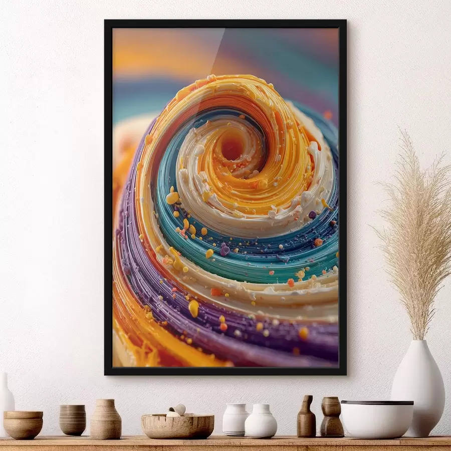 Fototapetes Daudzkrāsains virpulis f45639