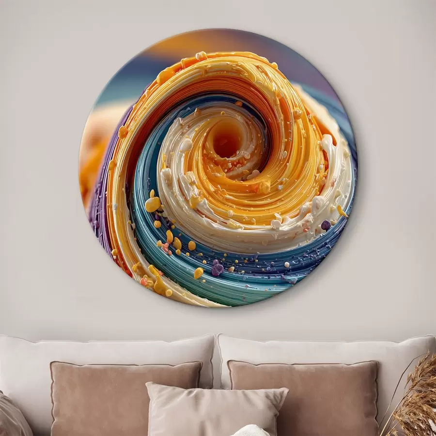 Glezna Daudzkrāsains virpulis r45639