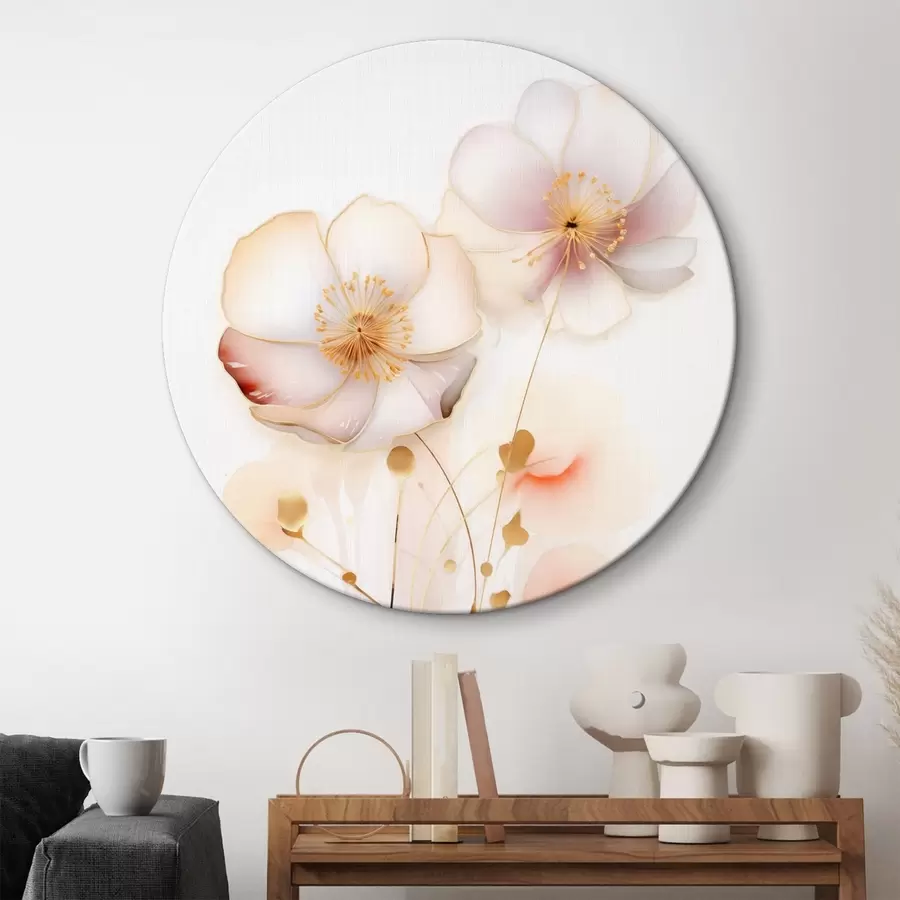 Glezna Pasteļveida magones abstraktā stilā r45643