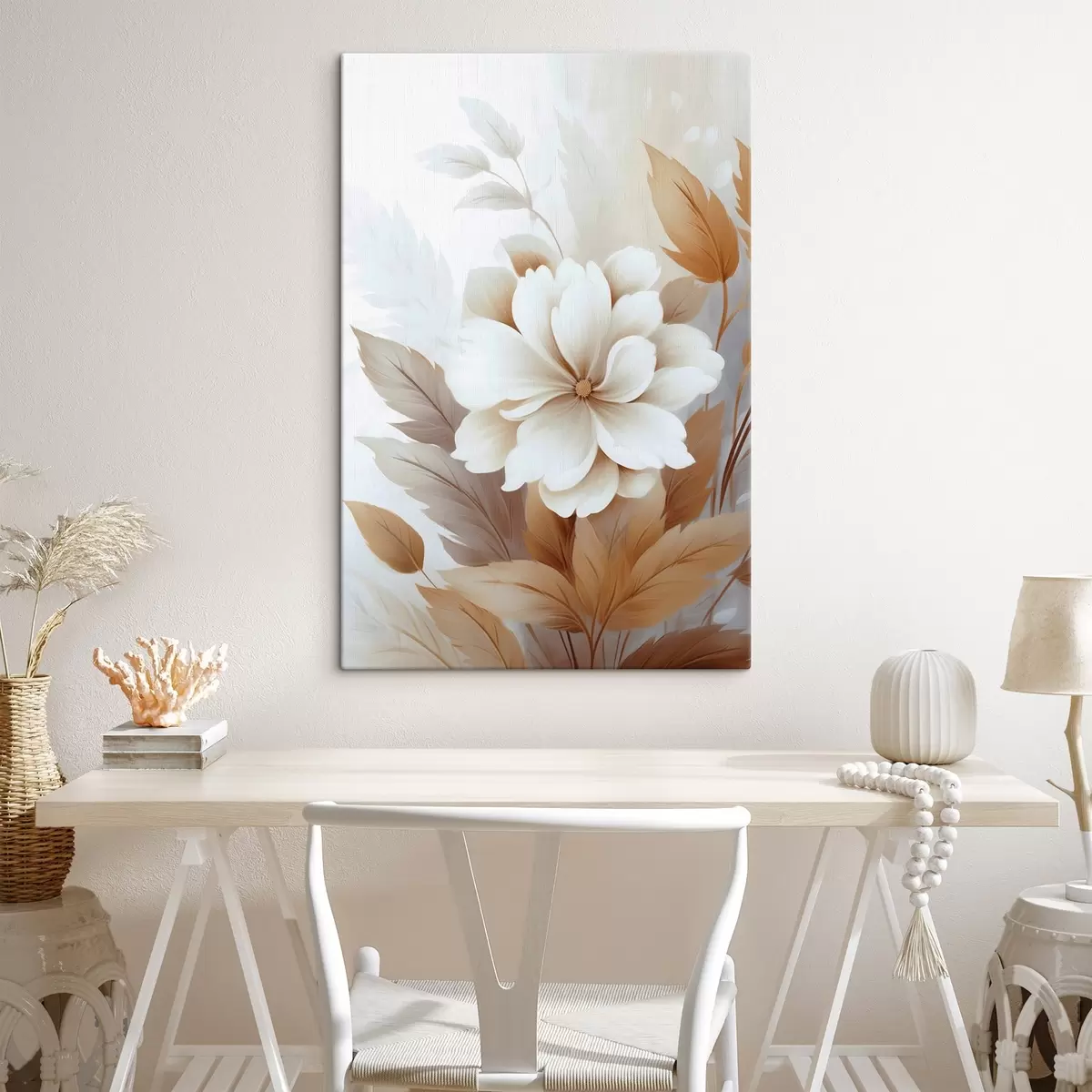 Glezna Zieds ar lapām s45744