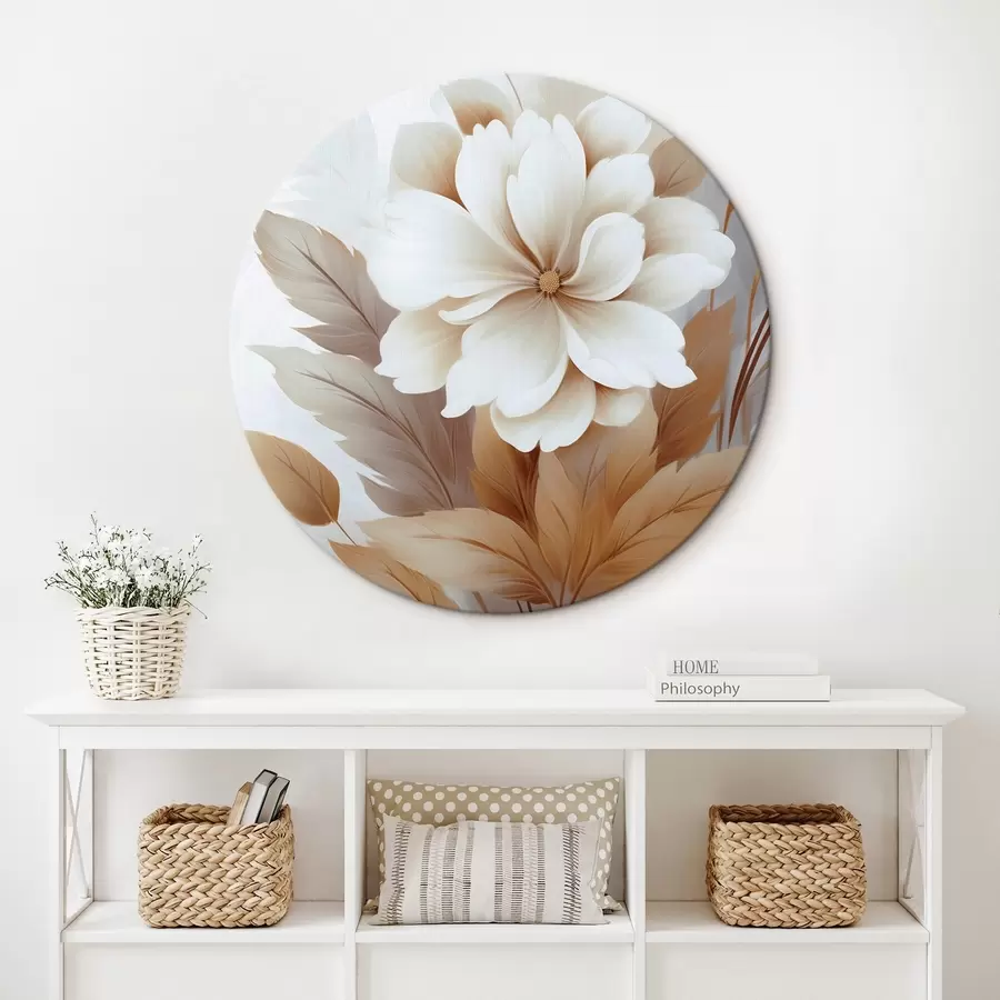 Glezna Zieds ar lapām r45744