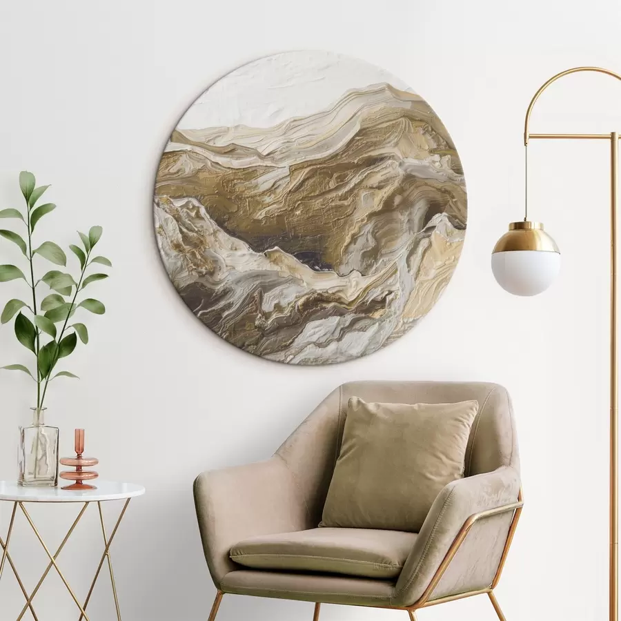 Glezna Abstrakta kalnu ainava r45750