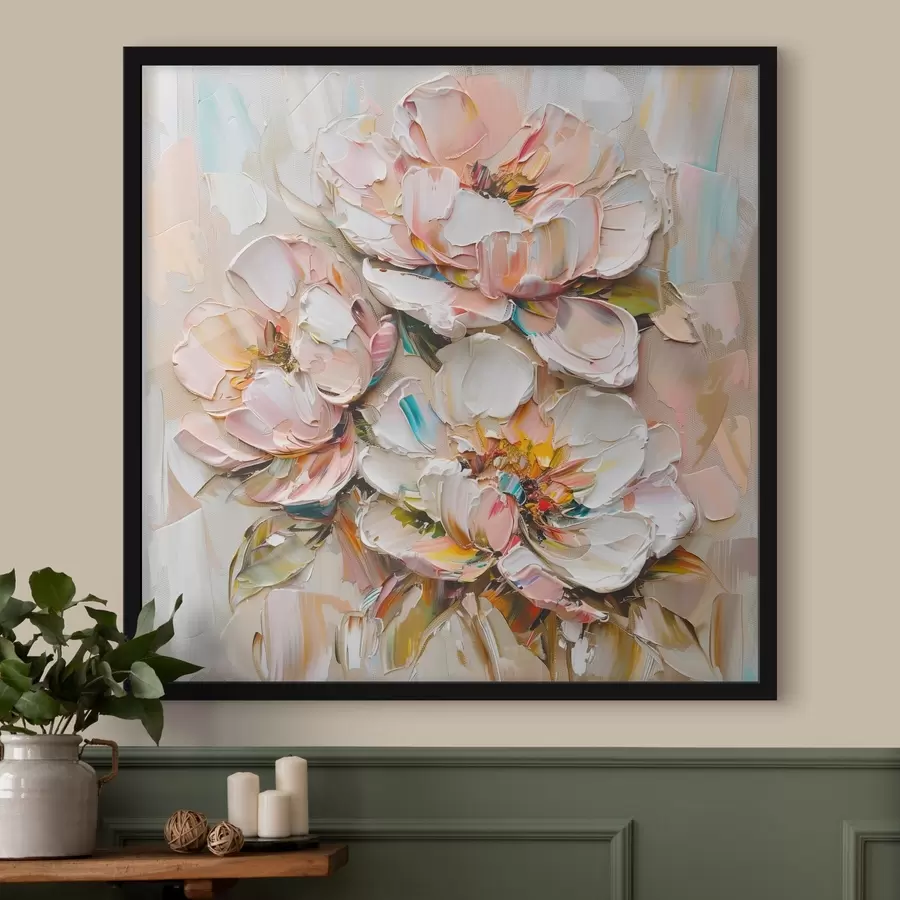 Fototapetes Lieli ziedi f45746