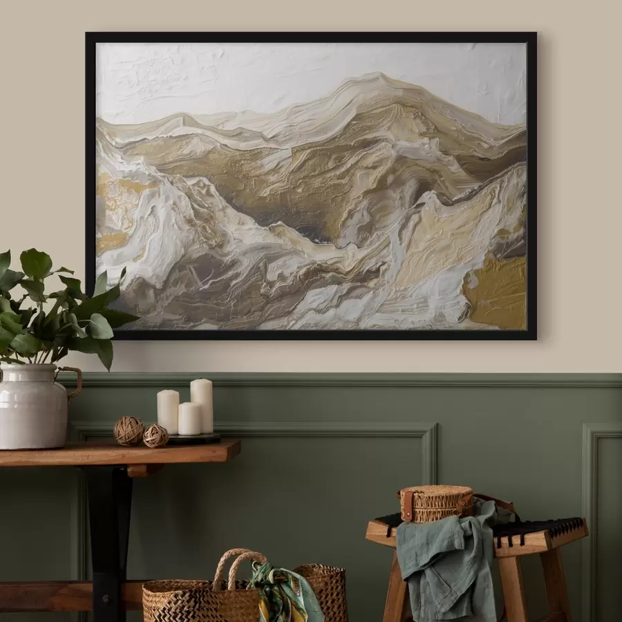 Fototapetes Abstrakta kalnu ainava f45750