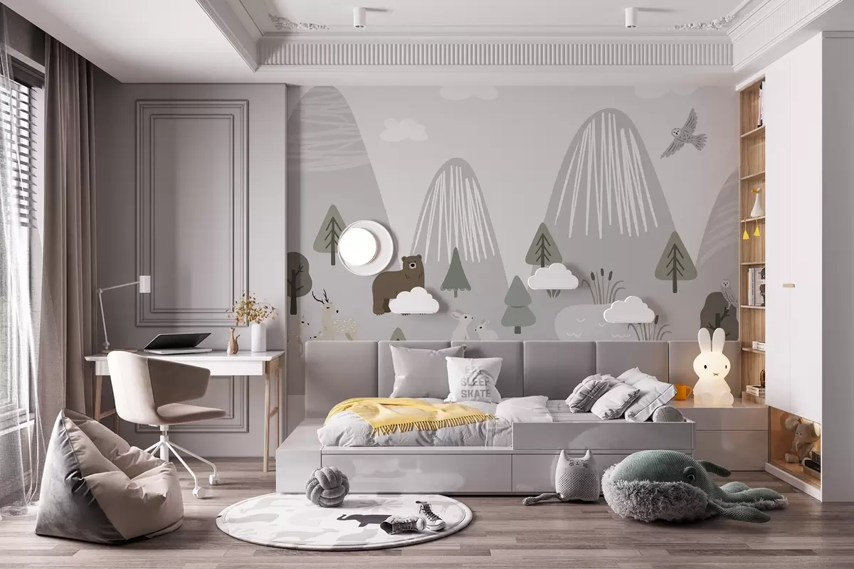 Fototapetes Meža dzīvnieki w04430