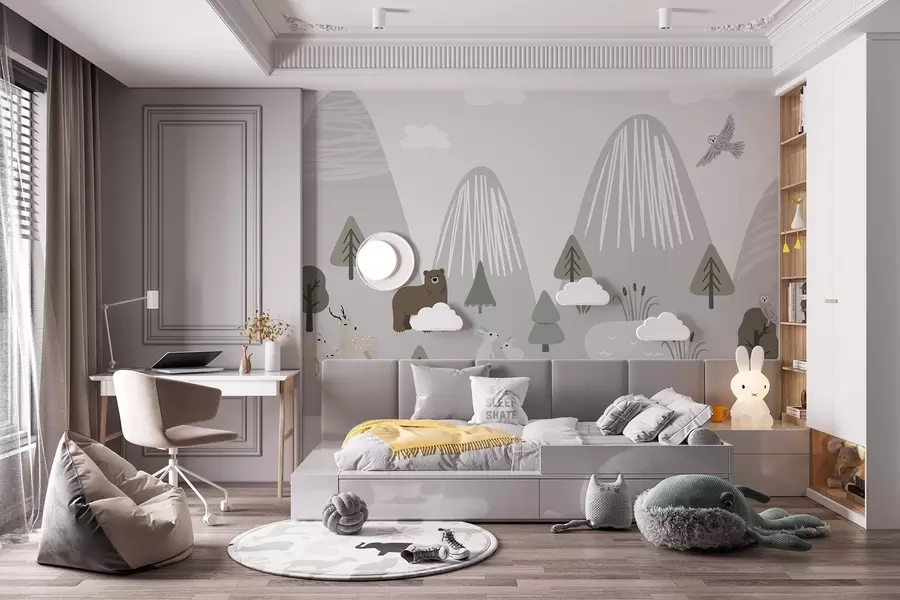 Fototapetes Meža dzīvnieki w04430