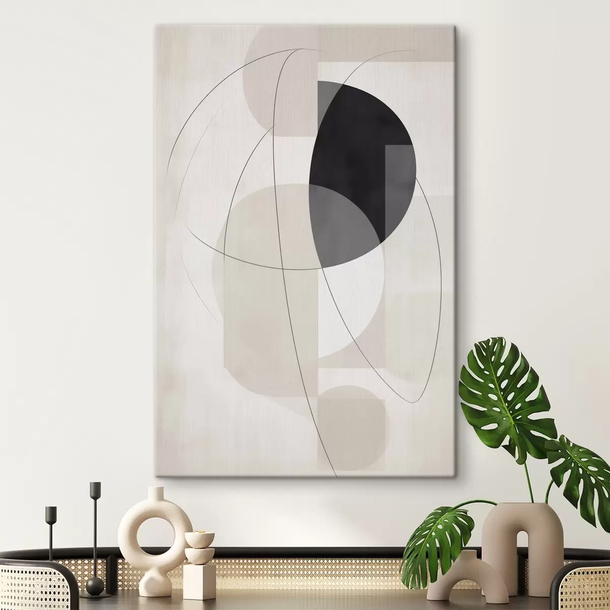 Glezna Ģeometriskā abstrakcija s45767